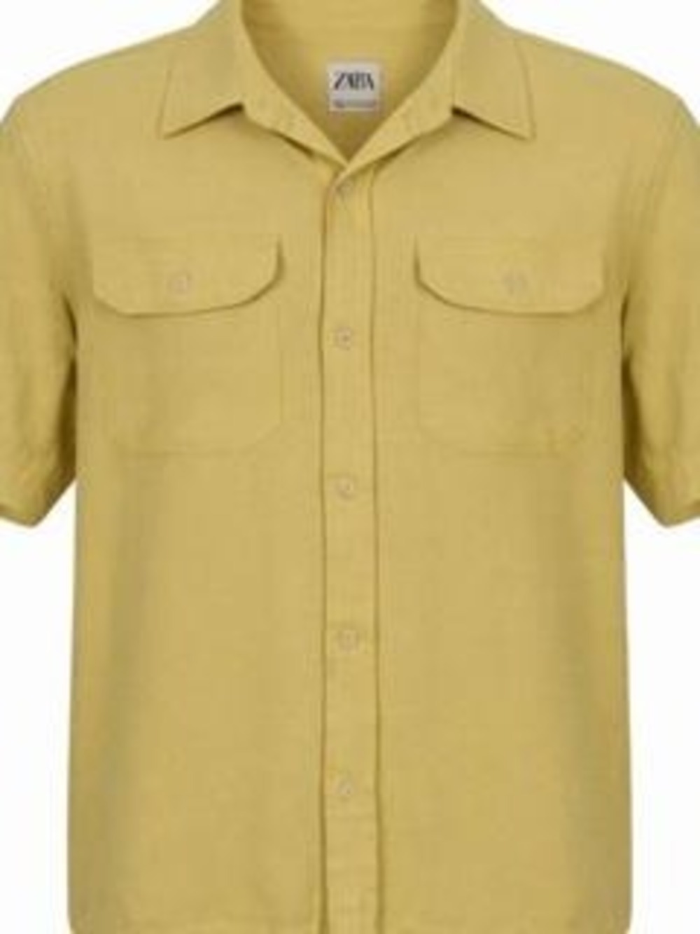 Zara Men's Short Sleeve Button Down Shirt L